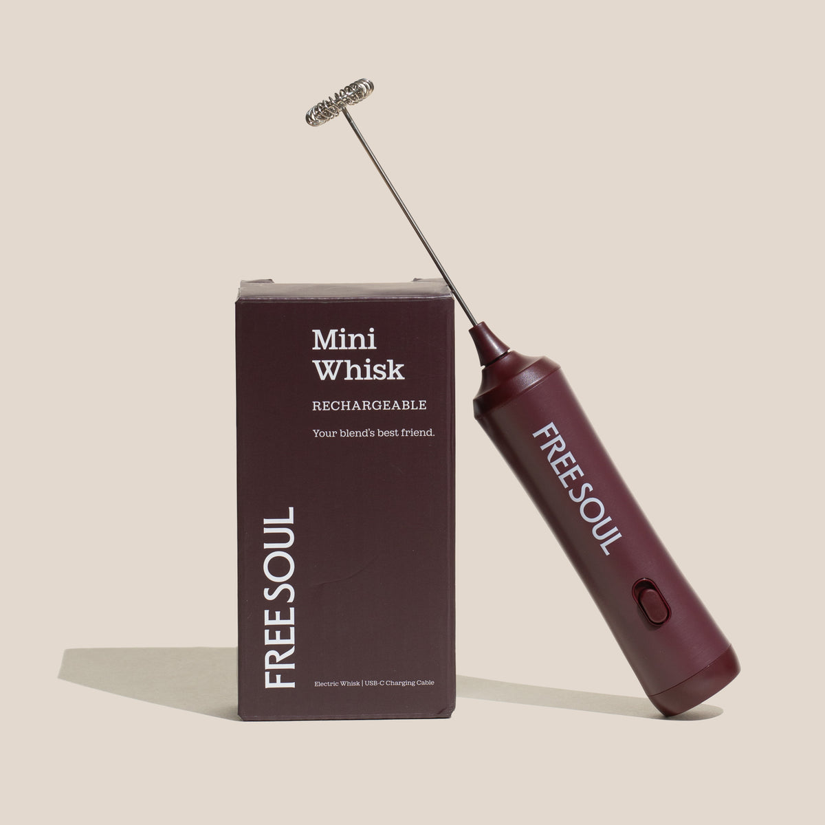 Free Soul Rechargeable Mini Whisk